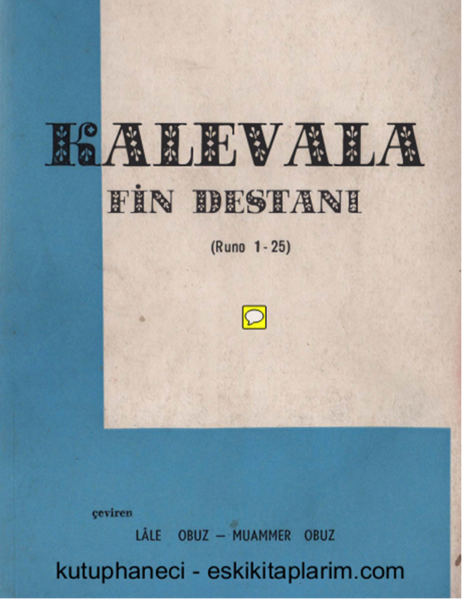Kalevala (Fin Destanı) Cilt I PDF – Elias Lönnrot