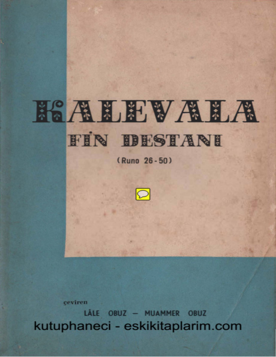Kalevala (Fin Destanı) Cilt II PDF – Elias Lönnrot