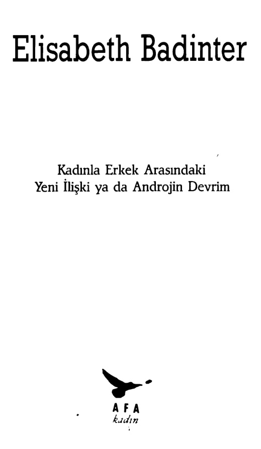Biri Ötekidir PDF – Elisabeth Badinter