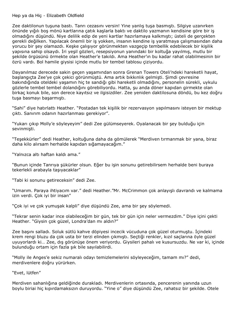Hep Ya Da Hic PDF – Elizabeth Oldfield