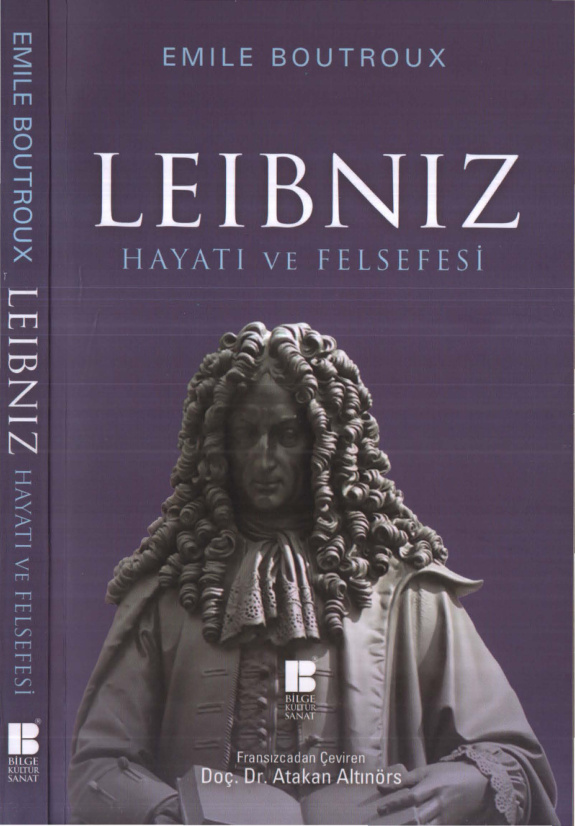 Leibniz Hayatı ve Felsefesi PDF – Emile Boutroux