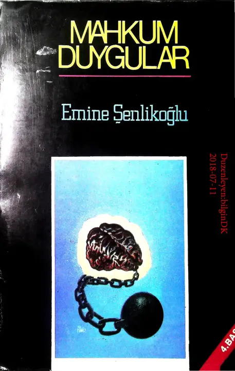 Emine Senlikoglu Mahkum Duygular Kitap Kapağı