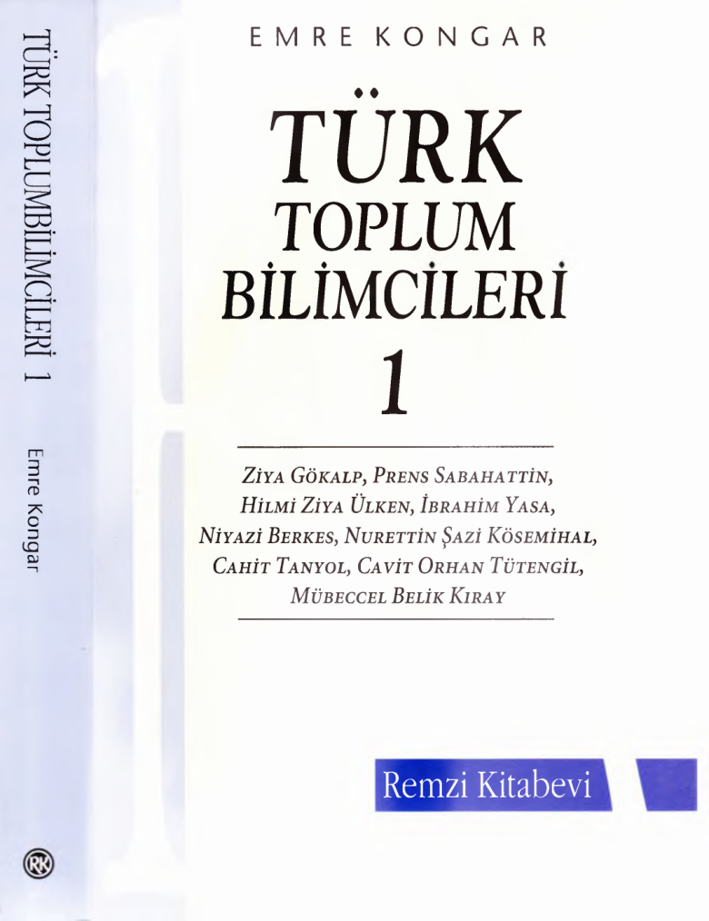 Türk Toplum Bilimcileri Cilt 1 PDF – Emre Kongar