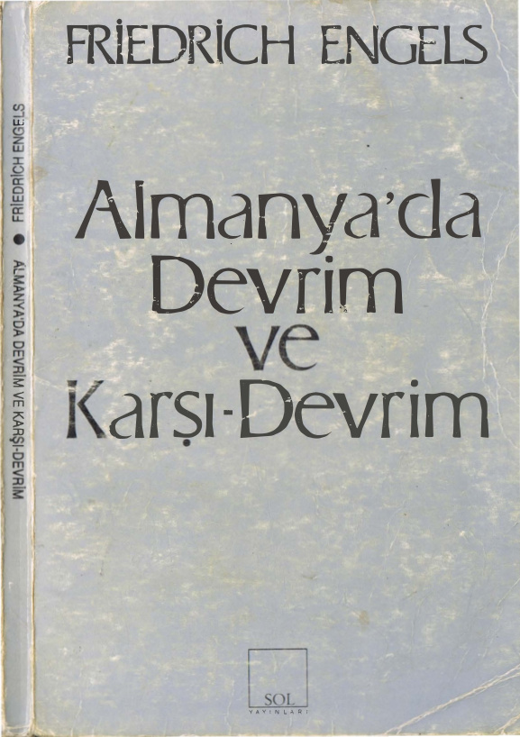 Almanya’da Devrim ve Karşı-Devrim PDF – Engels