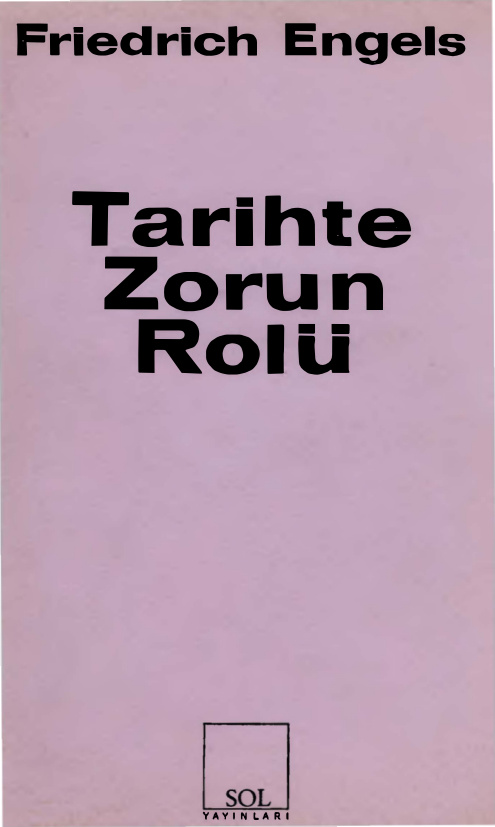 Tarihte Zorun Rolü PDF – Engels