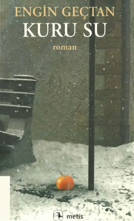 Engin Geçtan Kuru Su Metis Yayınları Kitap Kapağı