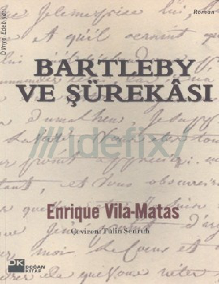 Bartleby ve Şürekâsı PDF – Enrique Vila-Matas