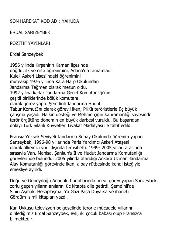 Yahuda PDF – Erdal Sarizeybek