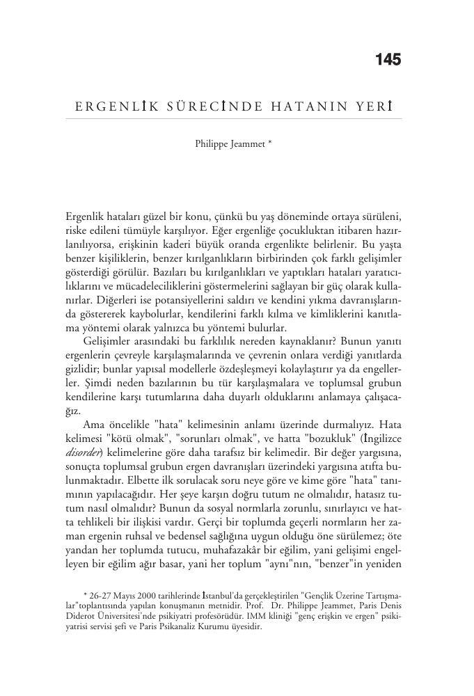 Ergenlik Sürecinde Hatanın Yeri PDF – Bilinmiyor