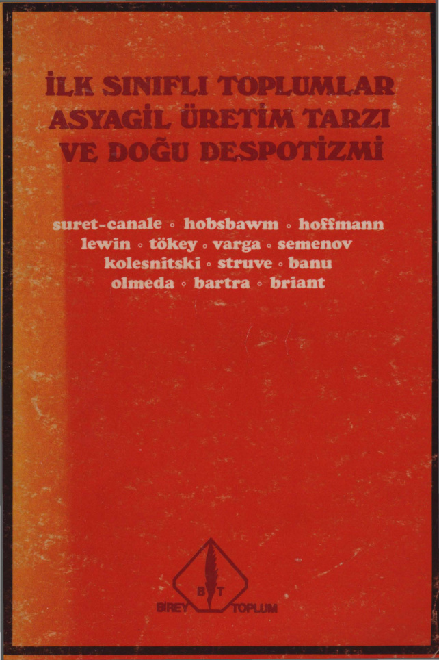 İlk Sınıflı Toplumlar PDF – Eric Hobsbawm vd.