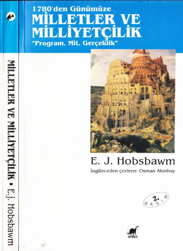 Milletler ve Milliyetçilik 1870’den Günümüze PDF – Eric J. Hobsbawm
