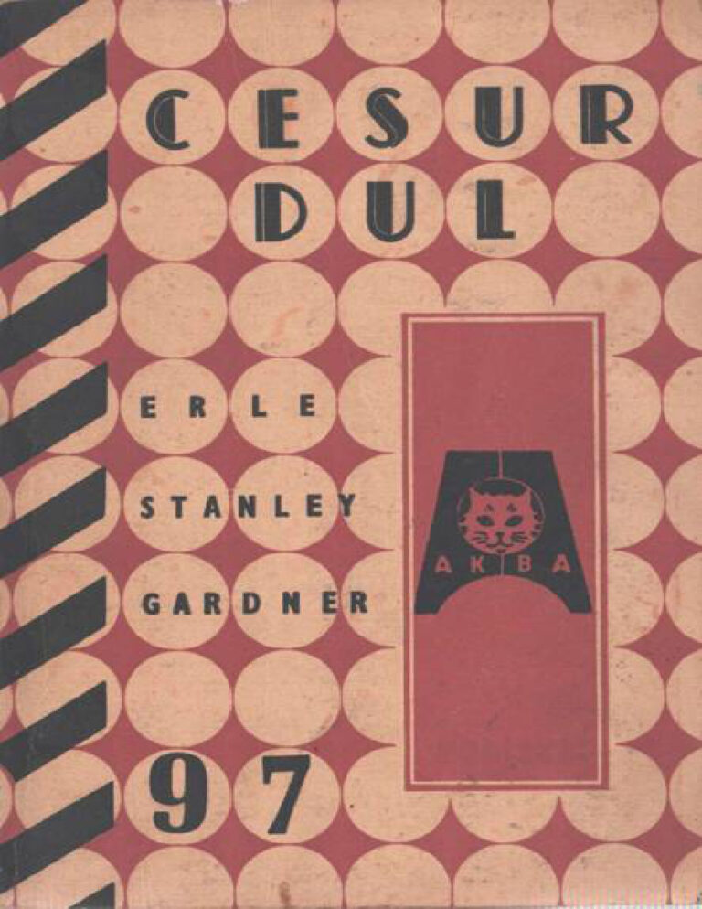 Erle Stanley Gardner Cesur Dul Kitap Kapağı