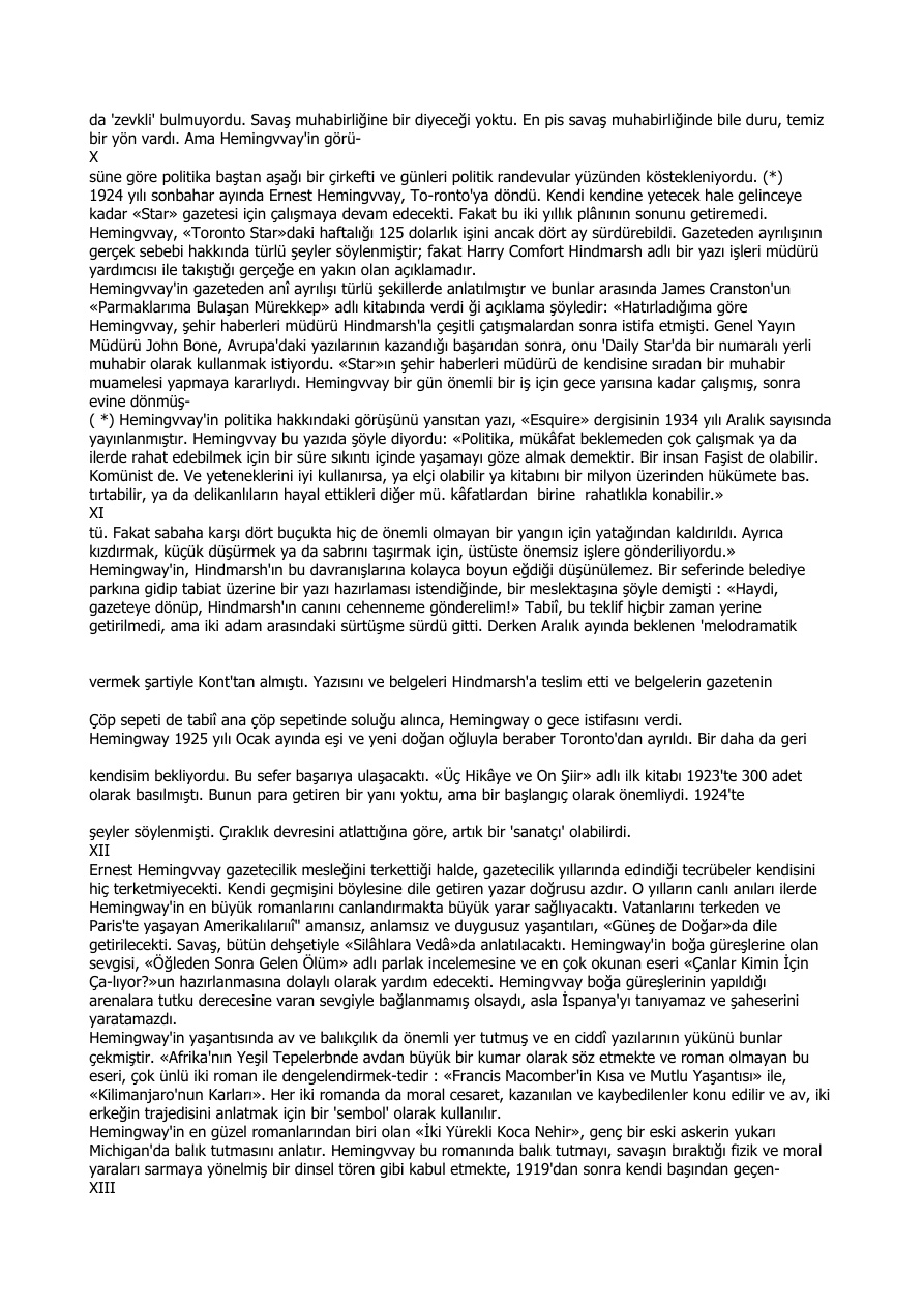İşgal İstanbul’u PDF – Ernest Hemingway