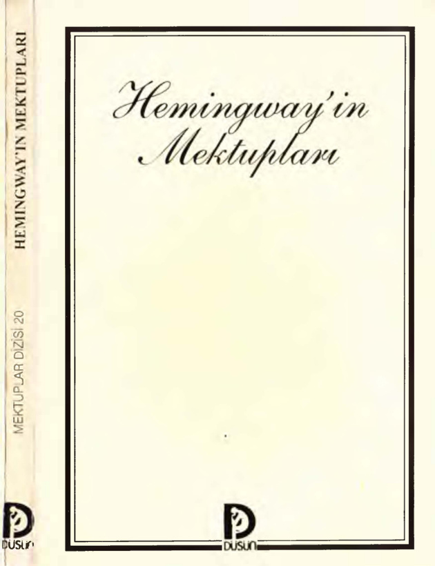 Ernest Hemingway’in Mektupları PDF – Ernest Hemingway