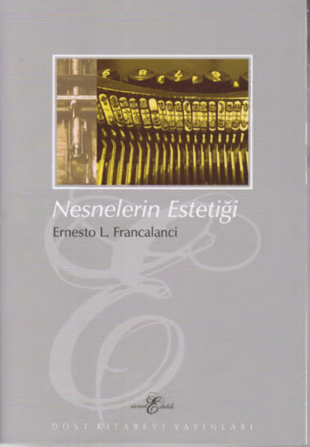 Nesnelerin Estetiği PDF – Ernesto L. Francalanci