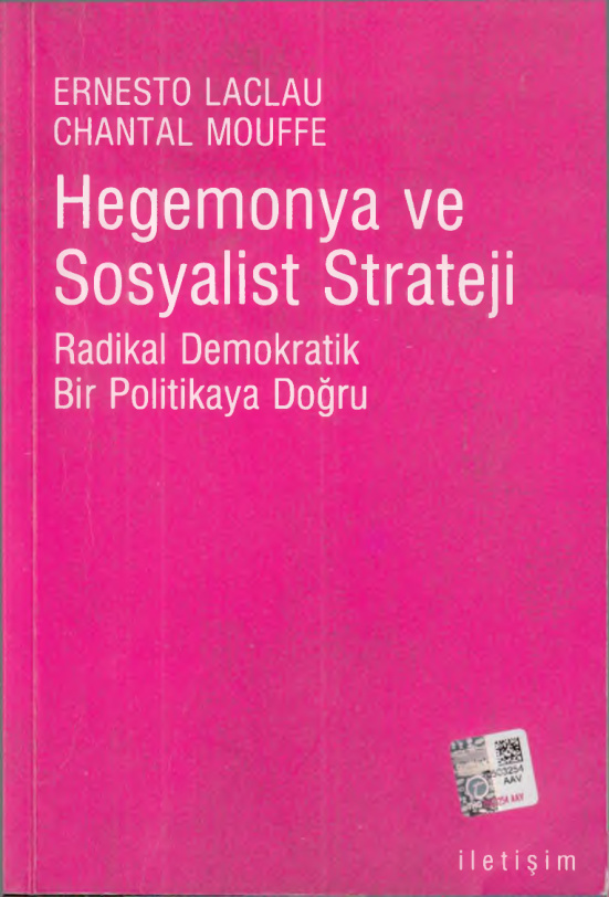 Hegemonya ve Sosyalist Strateji (İletişim) PDF – Ernesto Laclau-Chantal Mouffe