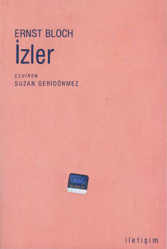 İzler PDF – Ernst Bloch