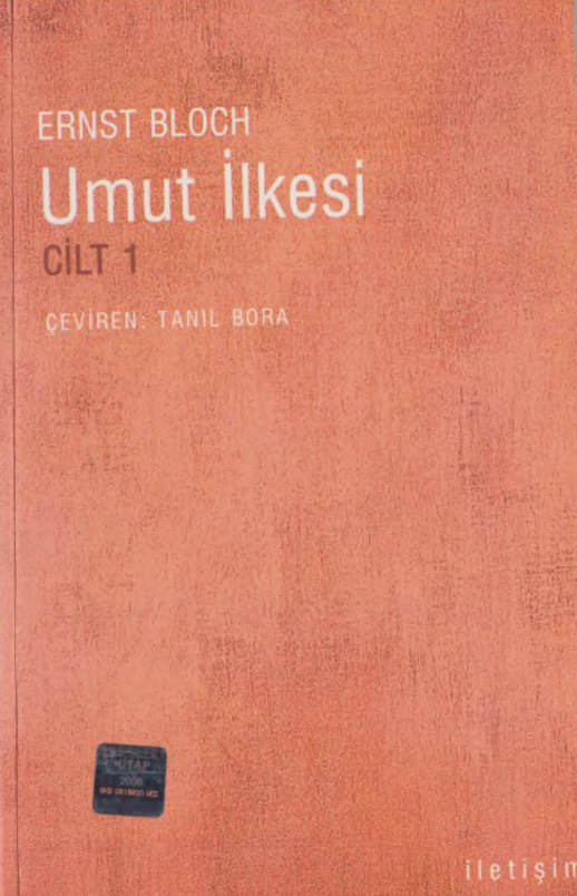 Umut İlkesi Cilt 1 PDF – Ernst Bloch