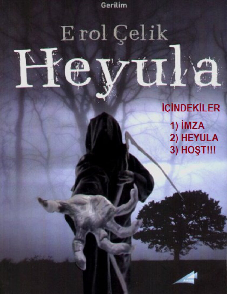 Erol Çelik Heyula Kitap Kapağı