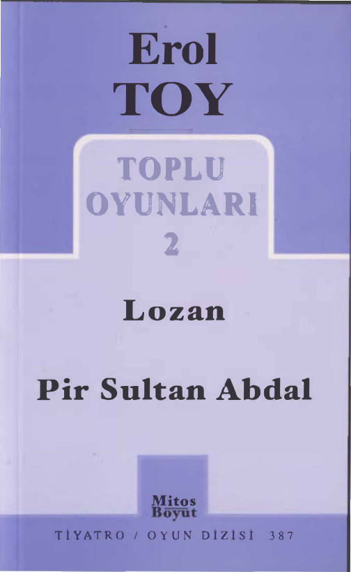 Oyunlar Lozan-Pirsultan PDF – Erol Toy