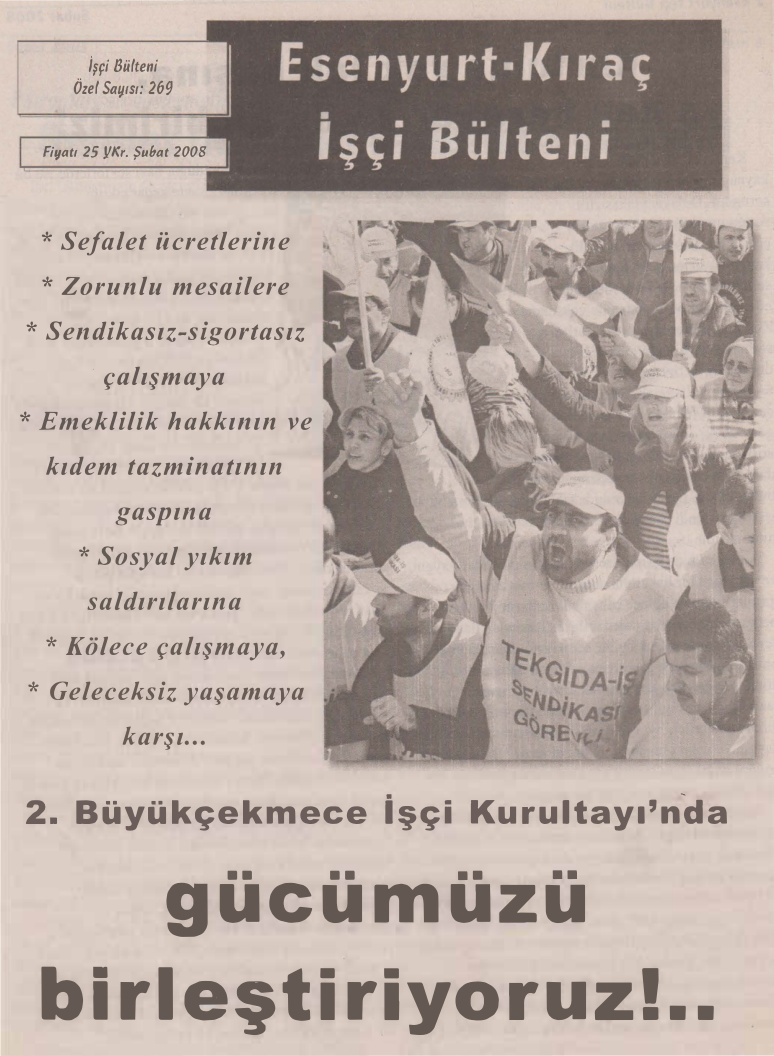 Esenyurt İşçi Bülteni Sayı 269 PDF – Kolektif