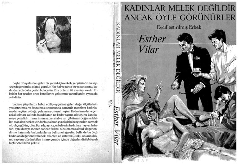 Esther Vilar Kadınlar Melek Değildir Ancak Öyle Görünürler Kitap Kapağı