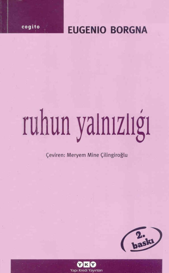 Ruhun Yalnızlığı PDF – Eugenio Borgna