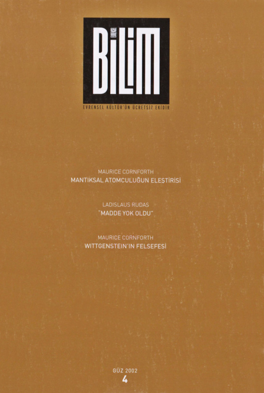 Evrensel Bilim 04 Güz 2002 PDF – Kolektif