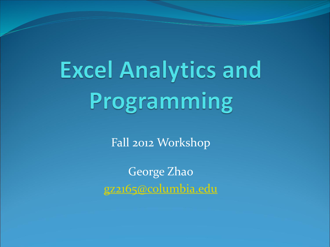 Excel VBA Macro Programming PDF – Richard Shepherd