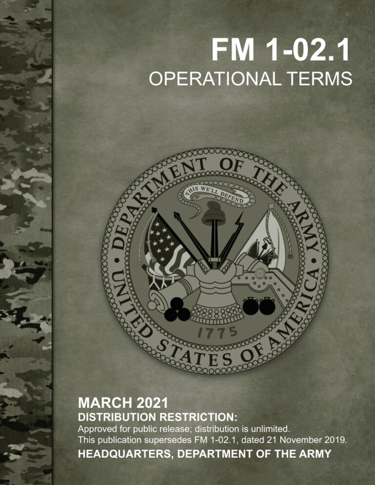 FM 1 02.1 Operational Terms [2021] Kitap Kapağı