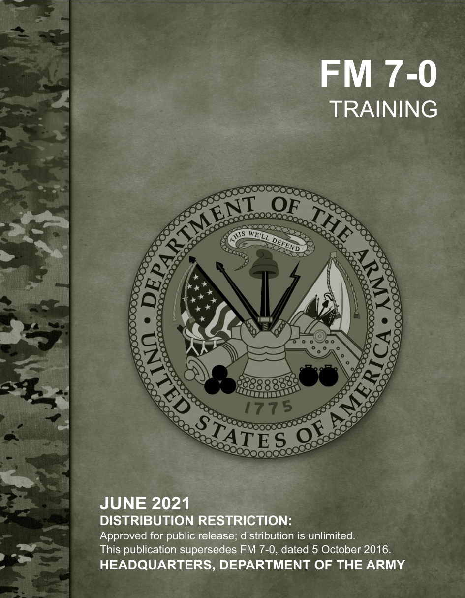 FM 7-0: Training PDF – Department of the Army