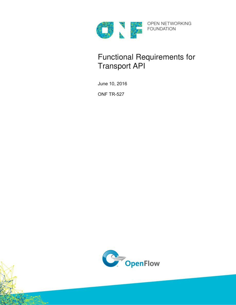 FRD for Transport API PDF – Unknown