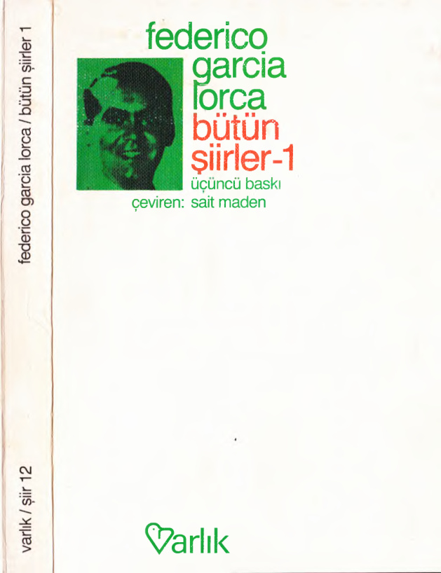 Bütün Şiirleri 1 PDF – Federico Garcia Lorca