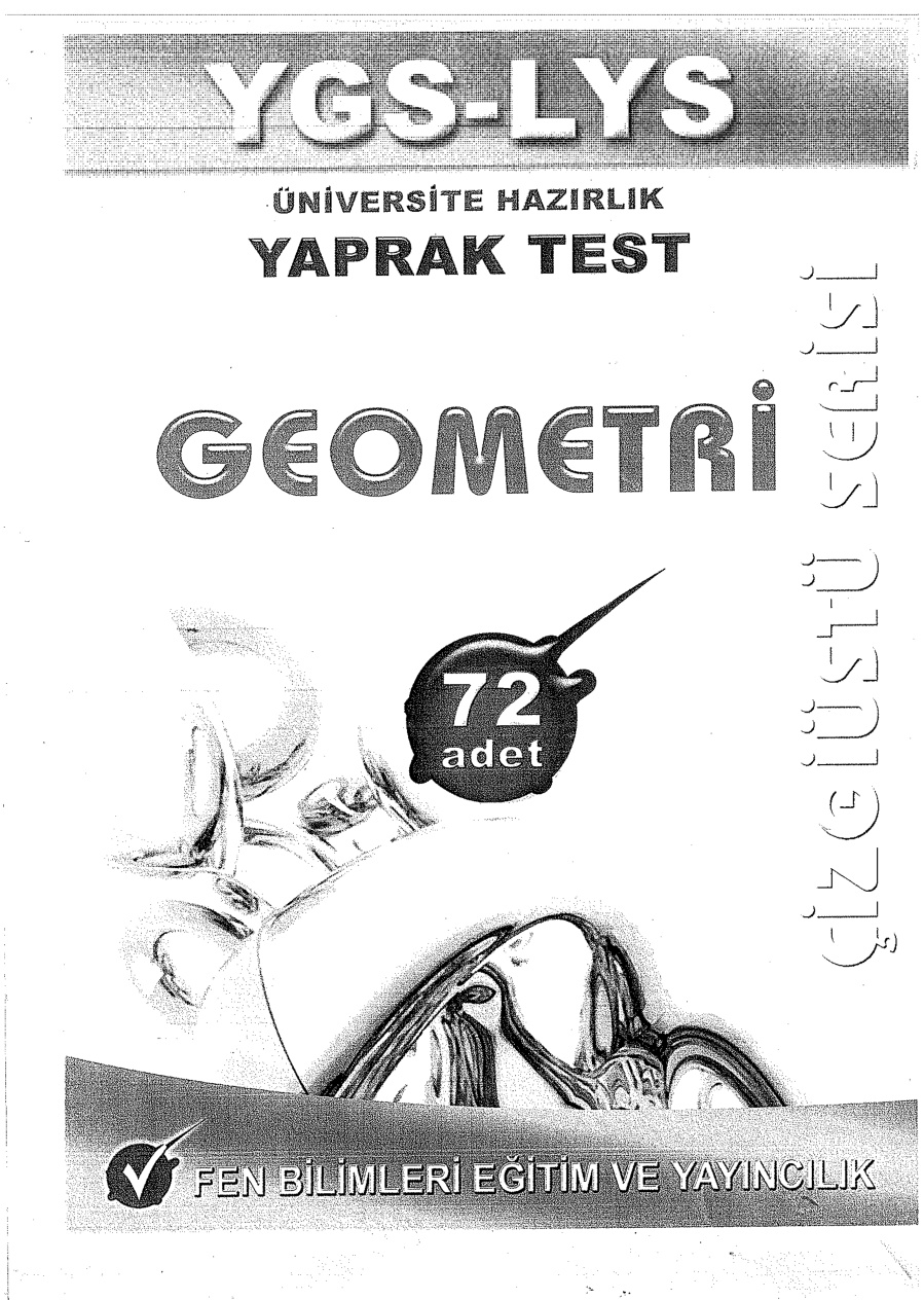 Fen Bilimleri Yayıncılık YGS-LYS Geometri 72 Yaprak Test PDF – Fen Bilimleri Yayıncılık Komisyon
