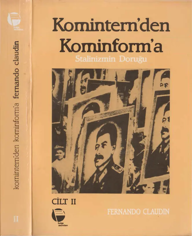 Komintern’den Kominform’a Cilt II PDF – Fernando Claudin