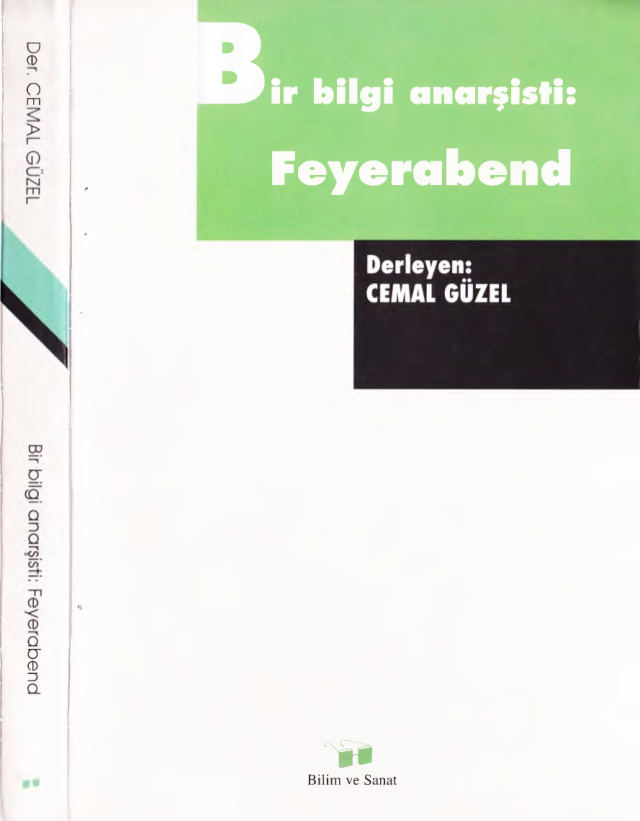 Feyerabend Bir Bilgi Anarşisti PDF – Cemal Güzel