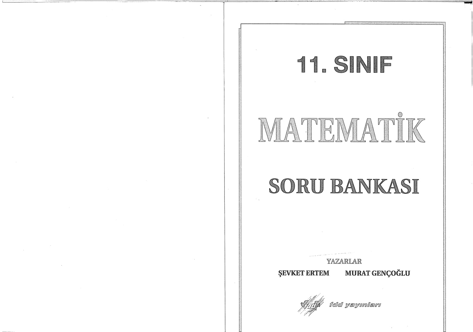 Final Dergisi Dershaneleri 11. Sınıf Matematik Soru Bankası PDF – Final Yayınları Komisyon