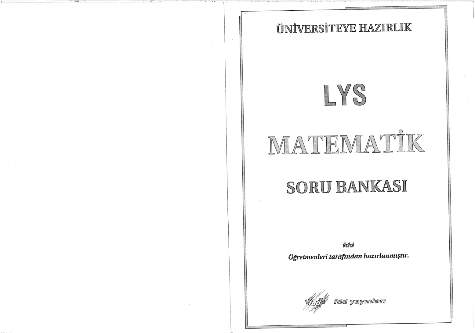 Final Dergisi Dershaneleri LYS Matematik Soru Bankası PDF – Final Yayınları Komisyon