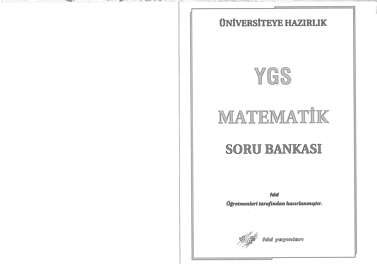 Final Dergisi Dershaneleri YGS Matematik Soru Bankası PDF – Final Yayınları Komisyon
