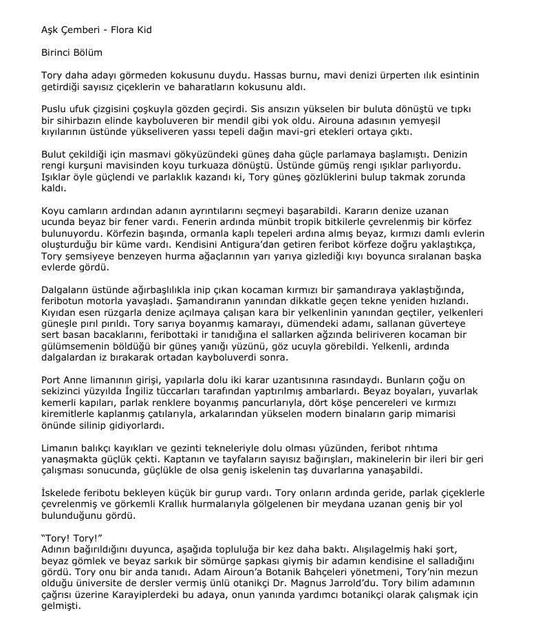 Ask Cemberi PDF – Flora Kid