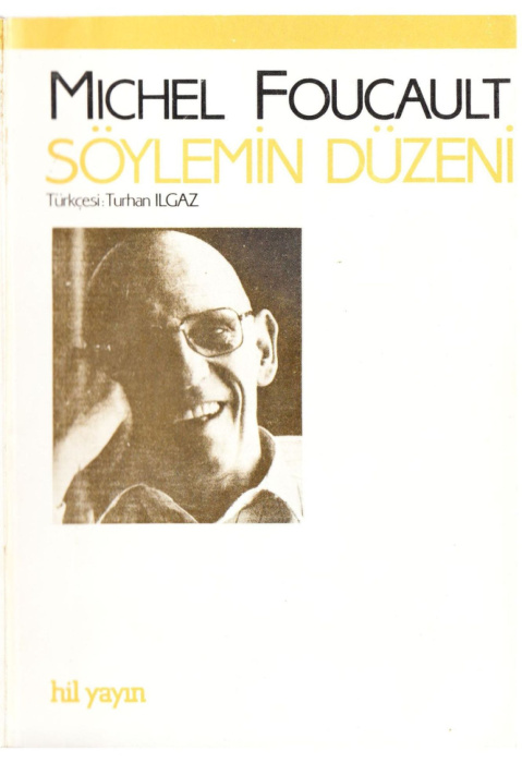 Söylemin Düzeni PDF – Michel Foucault