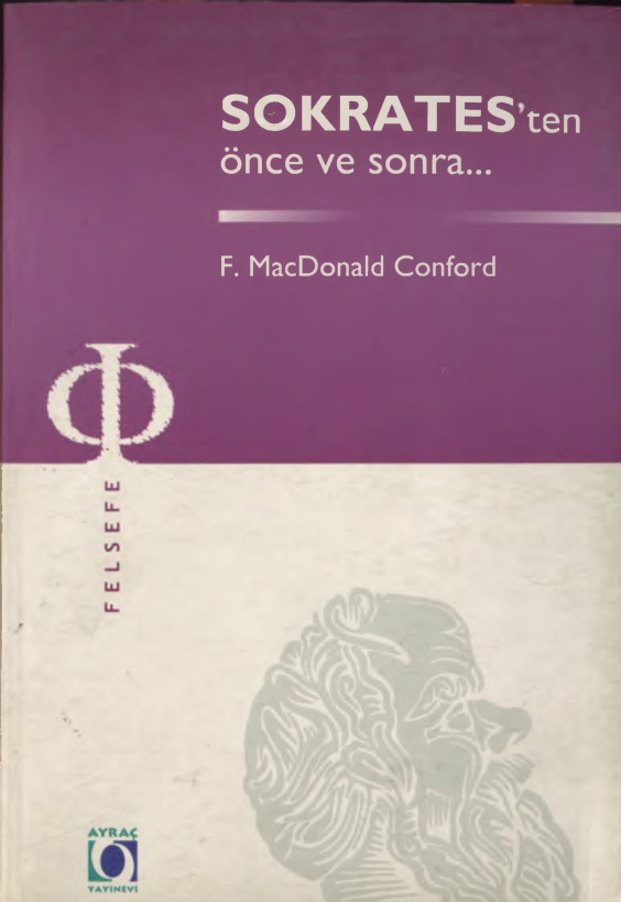 Sokrates’ten Önce ve Sonra PDF – Francis MacDonald Cornford