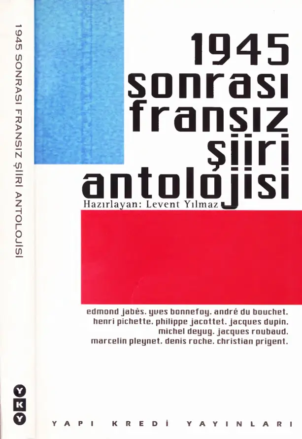 Fransız Şiiri Antolojisi 1945 Sonrası PDF – Kolektif