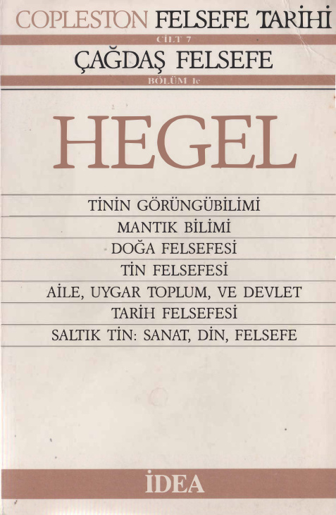 Hegel PDF – Frederick Copleston