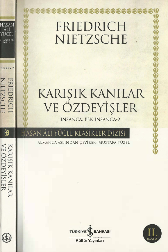 Karışık Kanılar ve Özdeyişler PDF – Friedrich Nietzsche