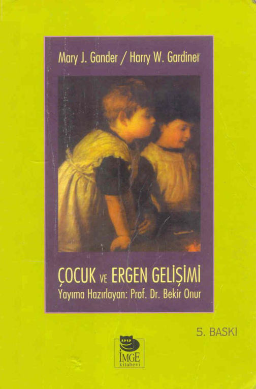 Çocuk ve Ergen Gelişimi PDF – Gander – Gardiner