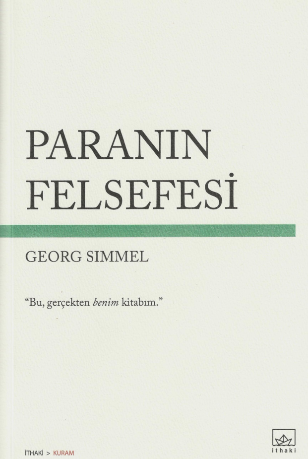 Paranın Felsefesi PDF – Georg Simmel