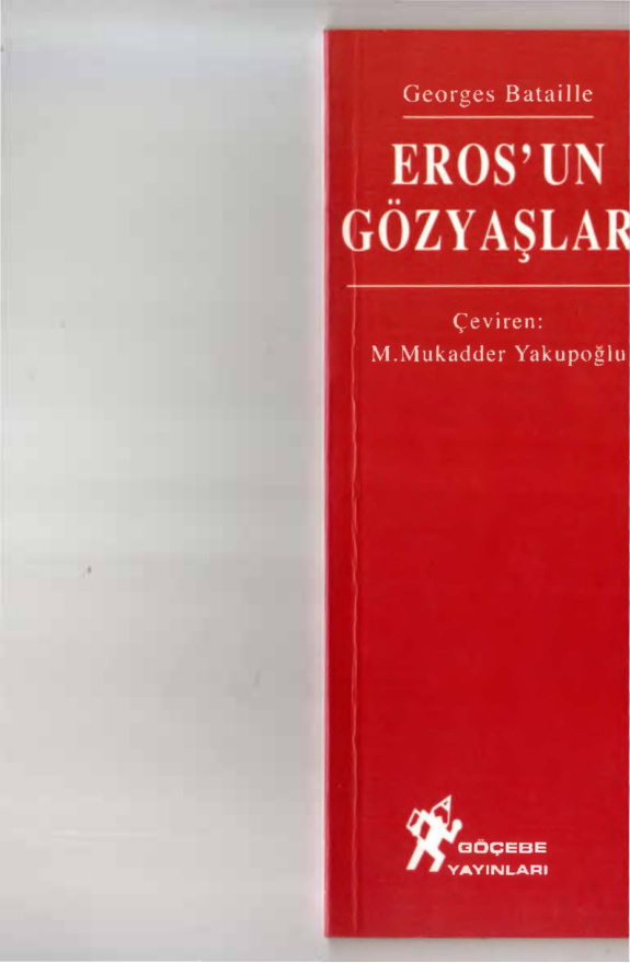 Eros’un Gözyaşları PDF – Georges Bataille