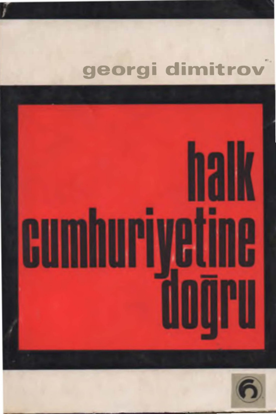 Halk Cumhuriyetine Doğru PDF – Georgi Dimitrov