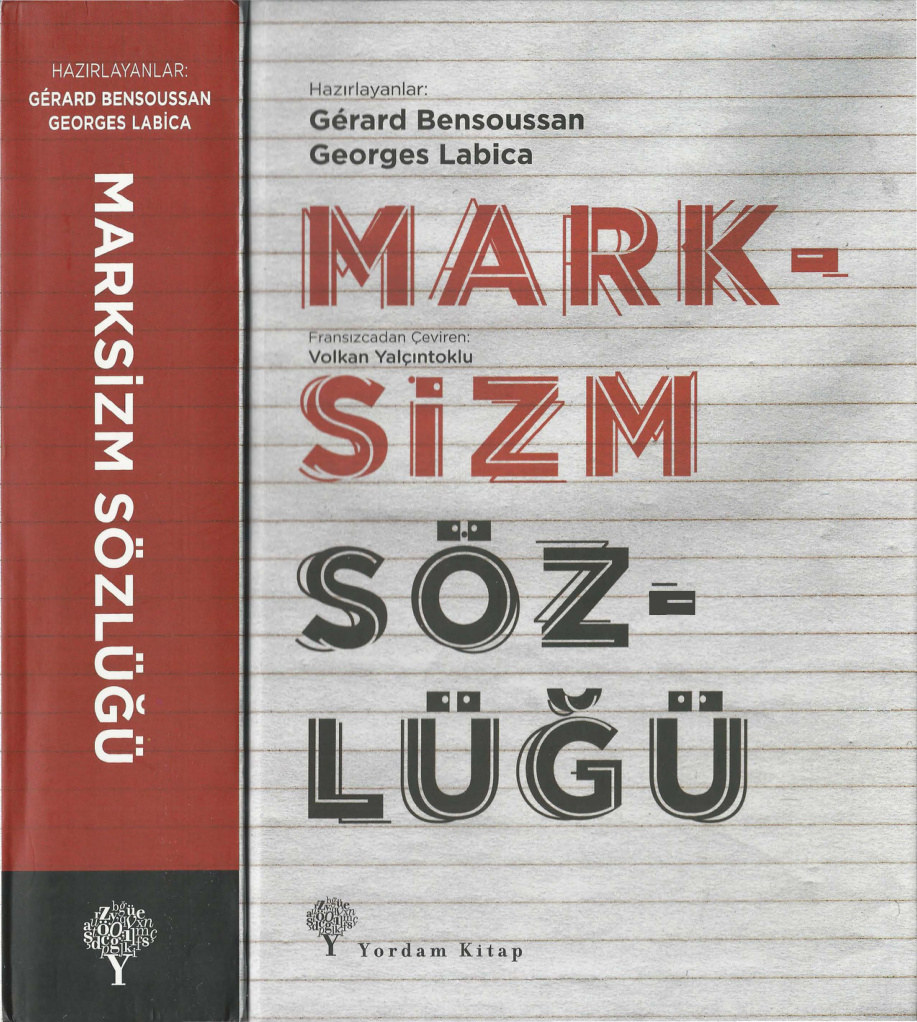 Marksizm Sözlüğü PDF – Gerard Bensoussan – Georges Labica